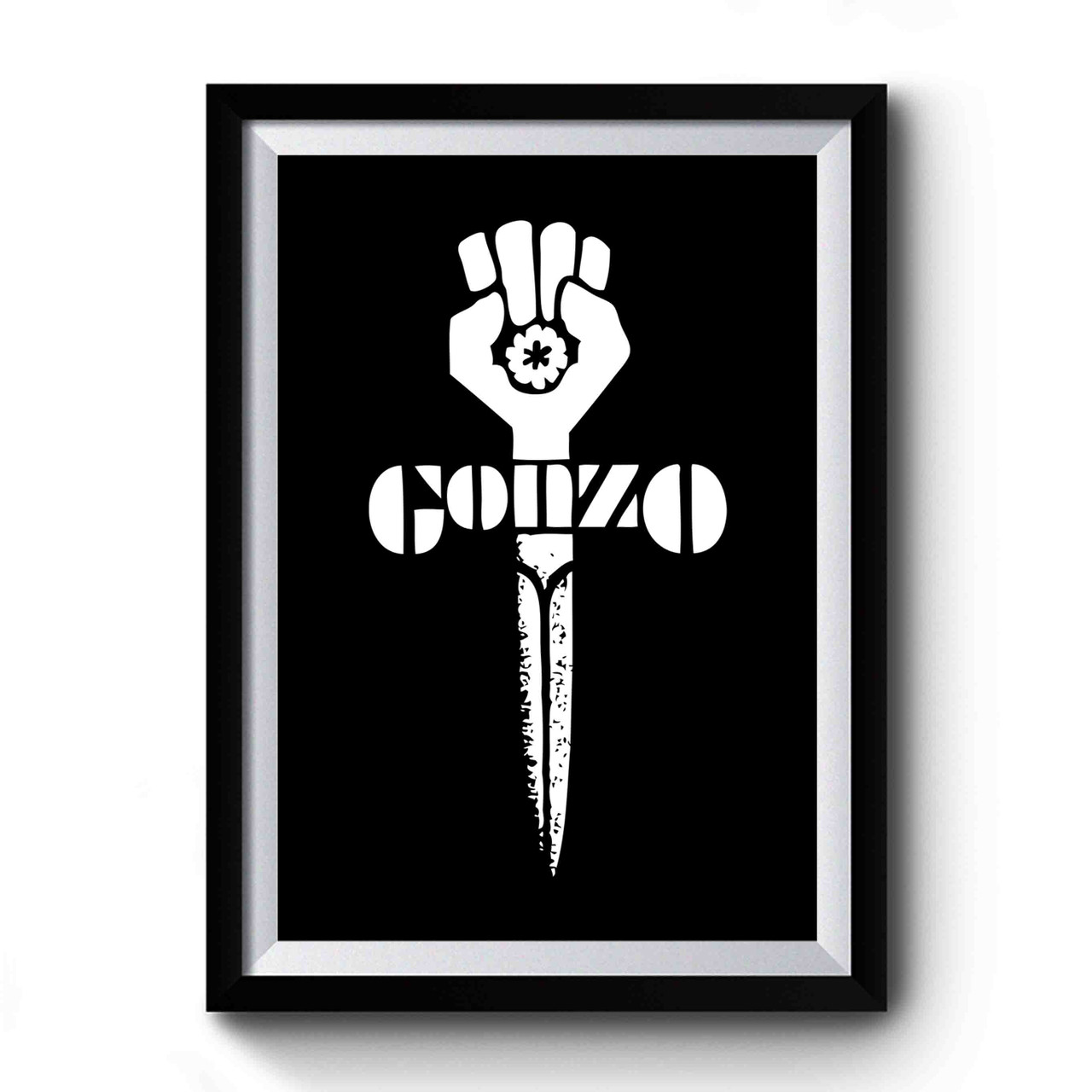 Gonzo Hunter S Thompson Logo Premium Poster